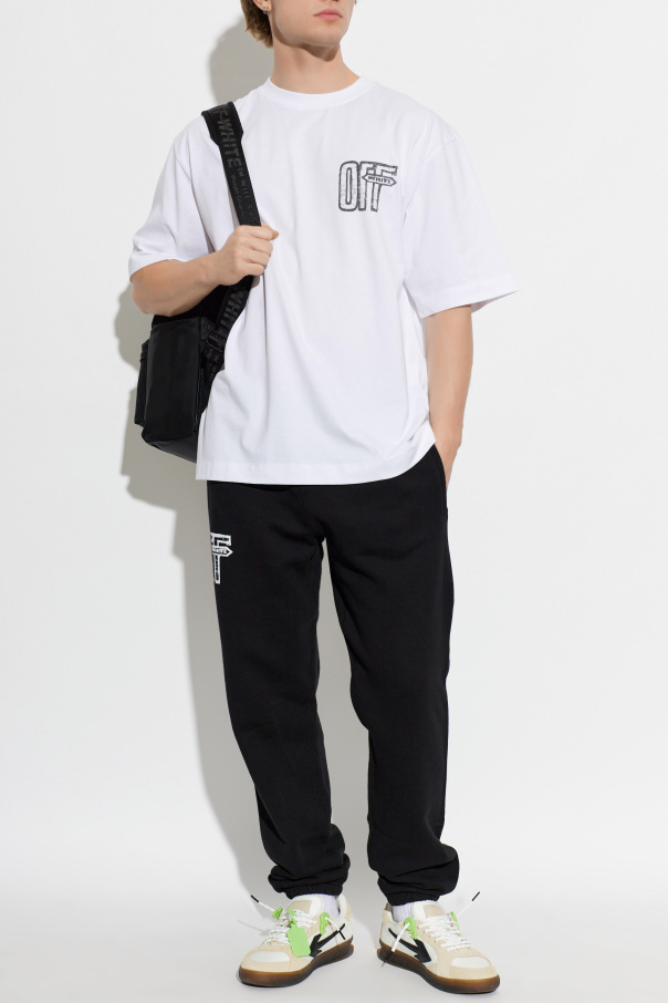 Off-White Tričko s potlačeným logom