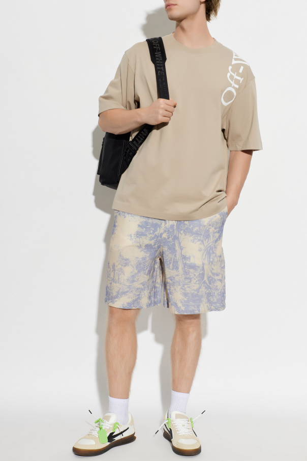 Off-White Tričko s potlačeným logom
