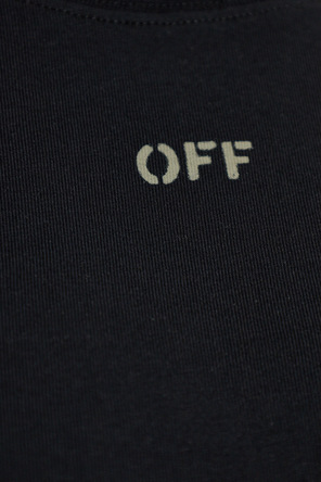 Off-White T-shirt with logo