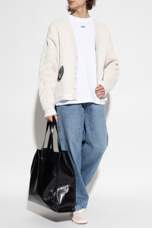 Off-White T-shirt with logo