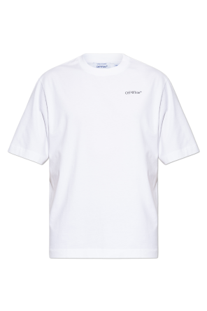 T-shirt with printed logo