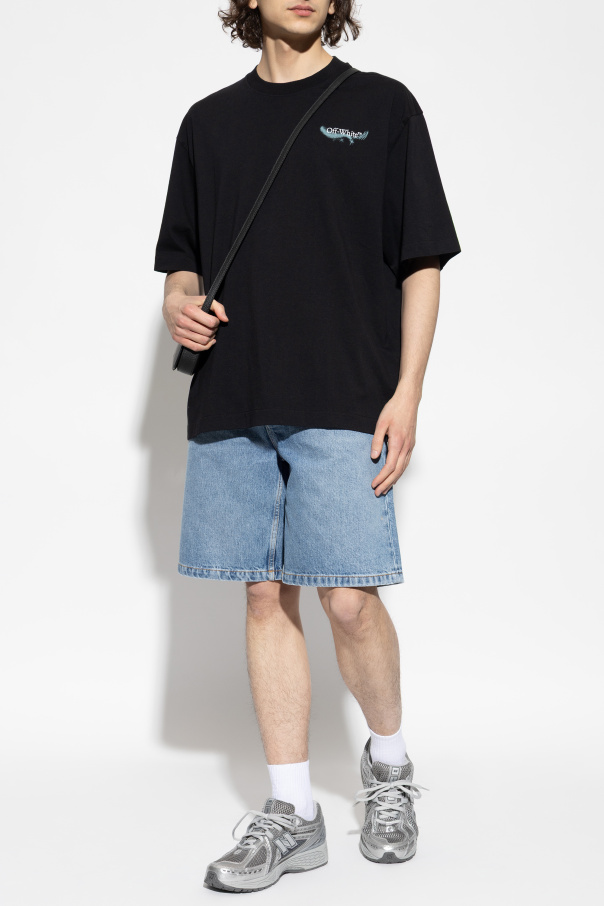 Off-White T-shirt with logo