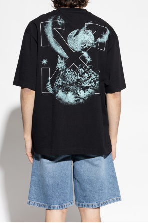 Off-White T-shirt with logo