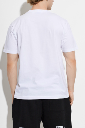 Off-White Tričko s vyšitým logom