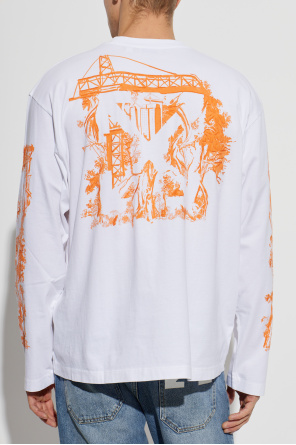 Off-White T-shirt z długimi rękawami