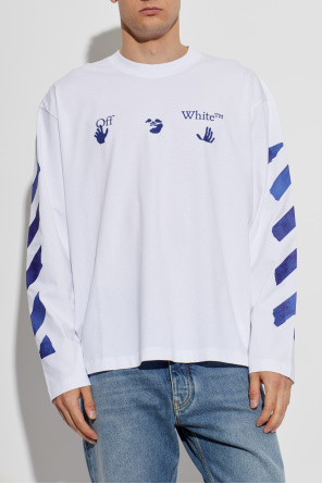 Off-White T-shirt z długimi rękawami