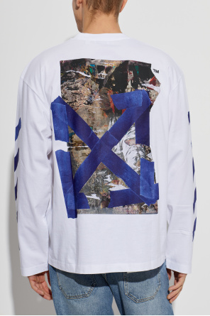 Off-White T-shirt z długimi rękawami