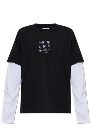 Langarm-T-Shirt mit Layering-Effekt