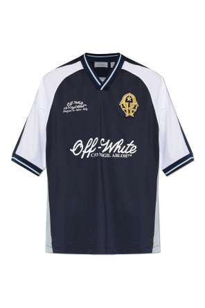 T-shirt with printed logo