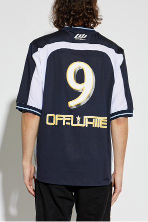 Off-White T-shirt com logótipo estampado