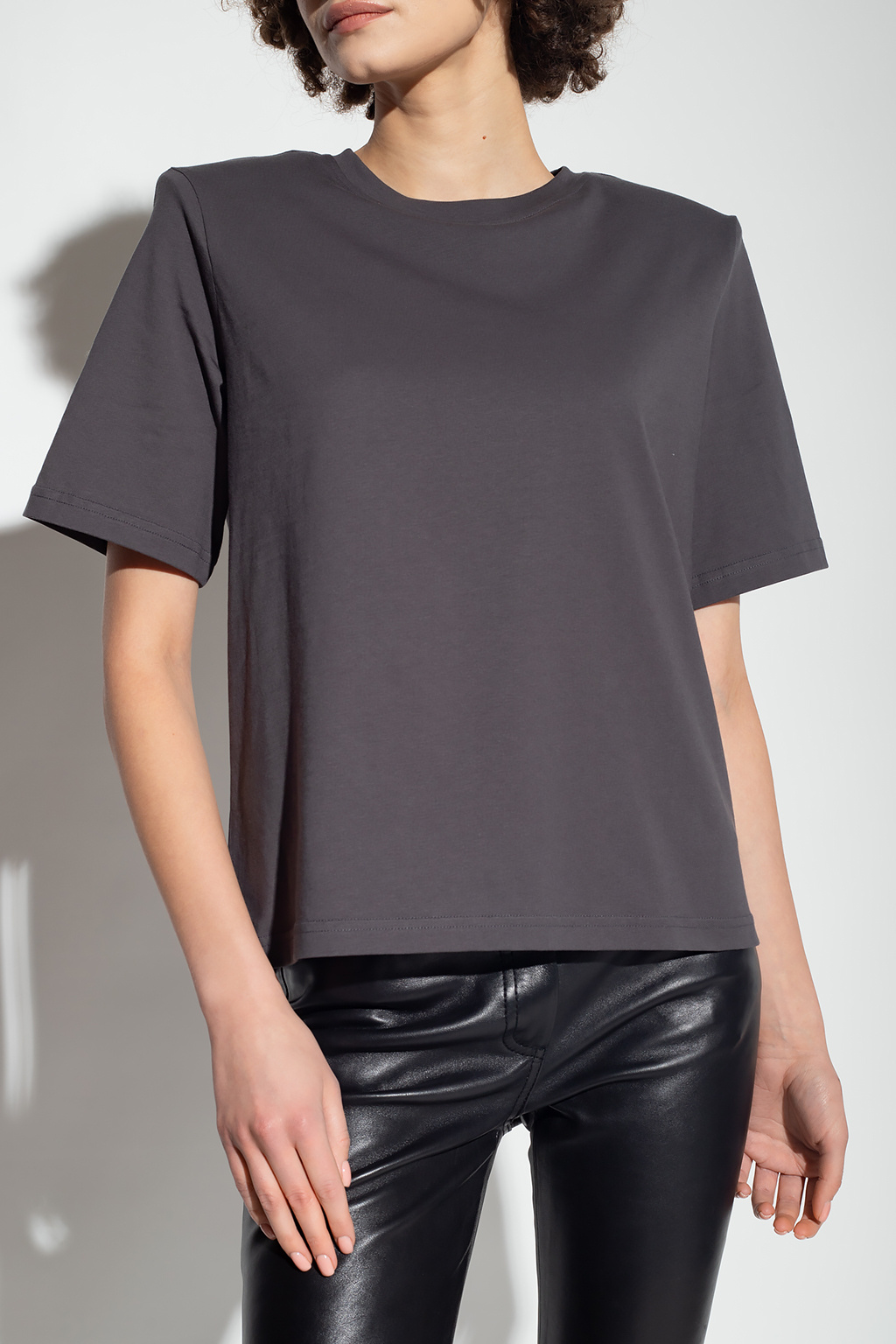 Birgitte Herskind ‘Jackson’ T-shirt with padded shoulders