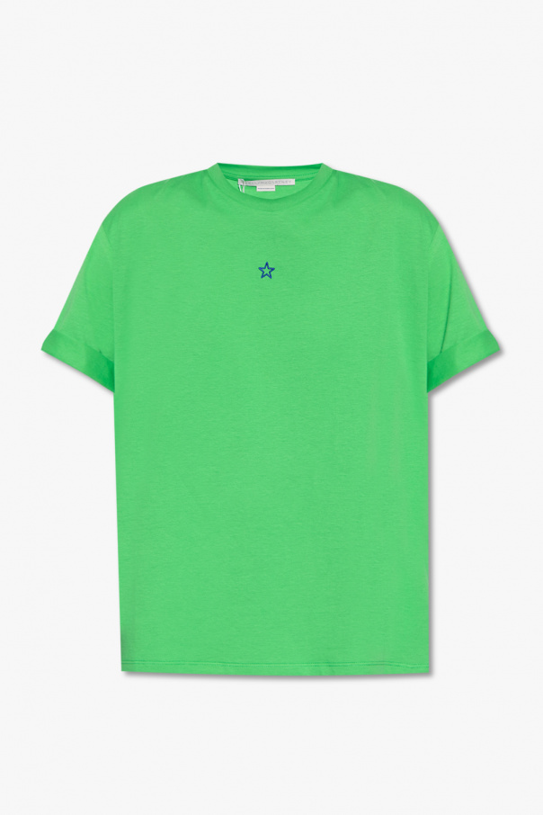 Green T-shirt with logo ADIDAS by Stella McCartney - Vitkac Spain