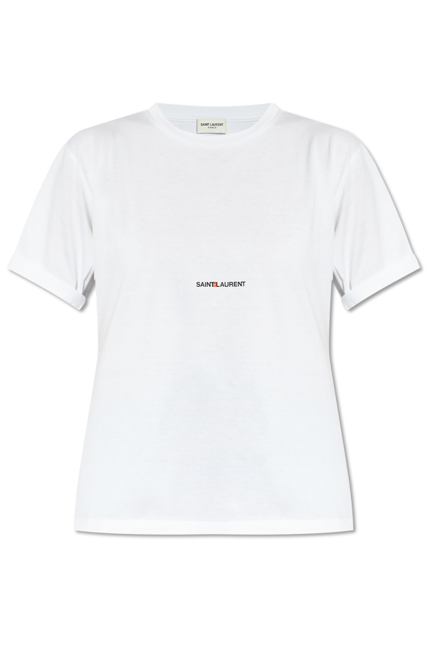 Saint Laurent T-shirt z nadrukowanym logo