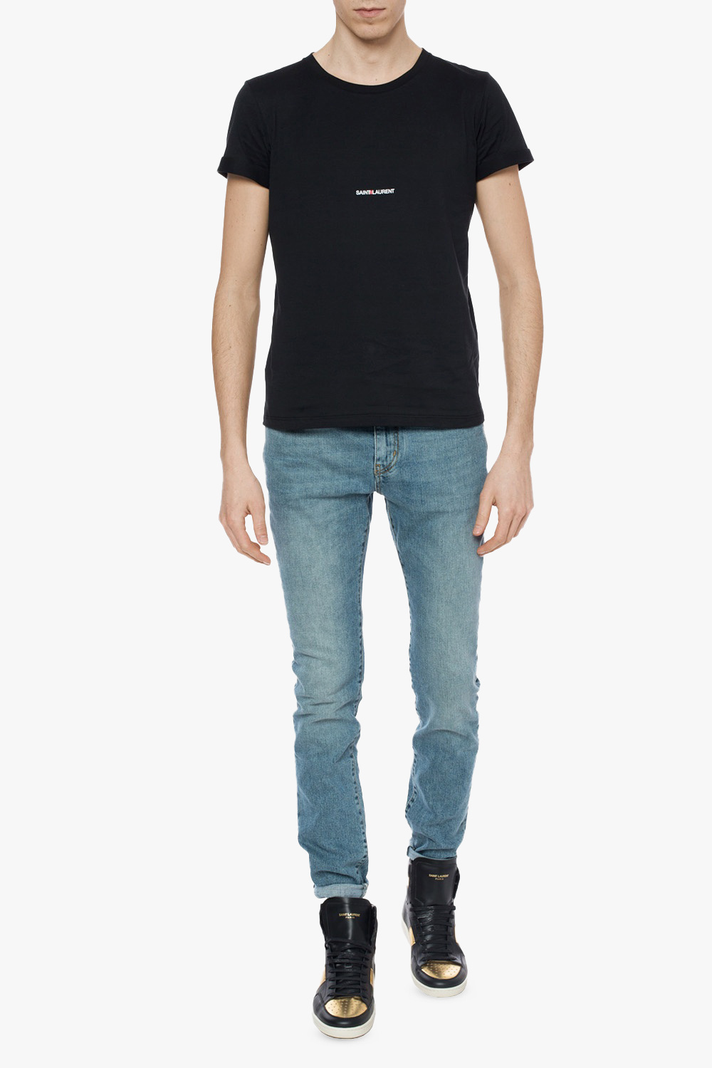 Saint Laurent Logo-printed T-shirt