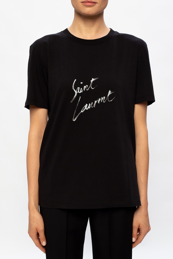 Pre-owned Yves Saint Laurent Logo T-Shirt – Sabrina's Closet