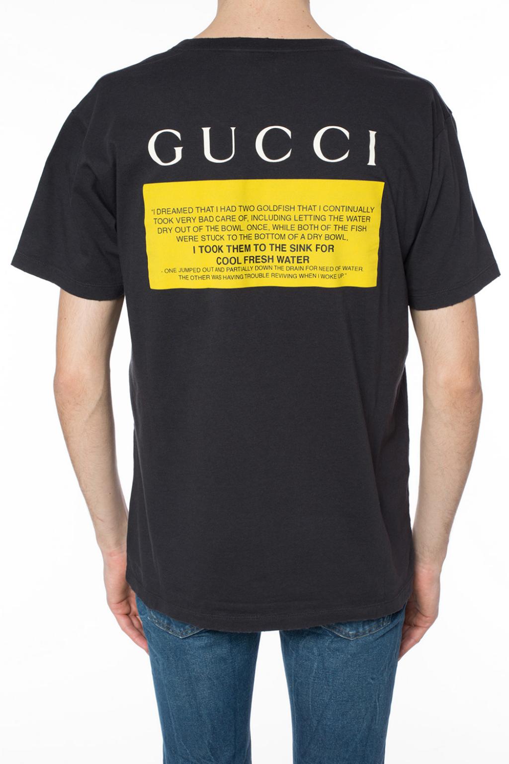 gucci goldfish shirt