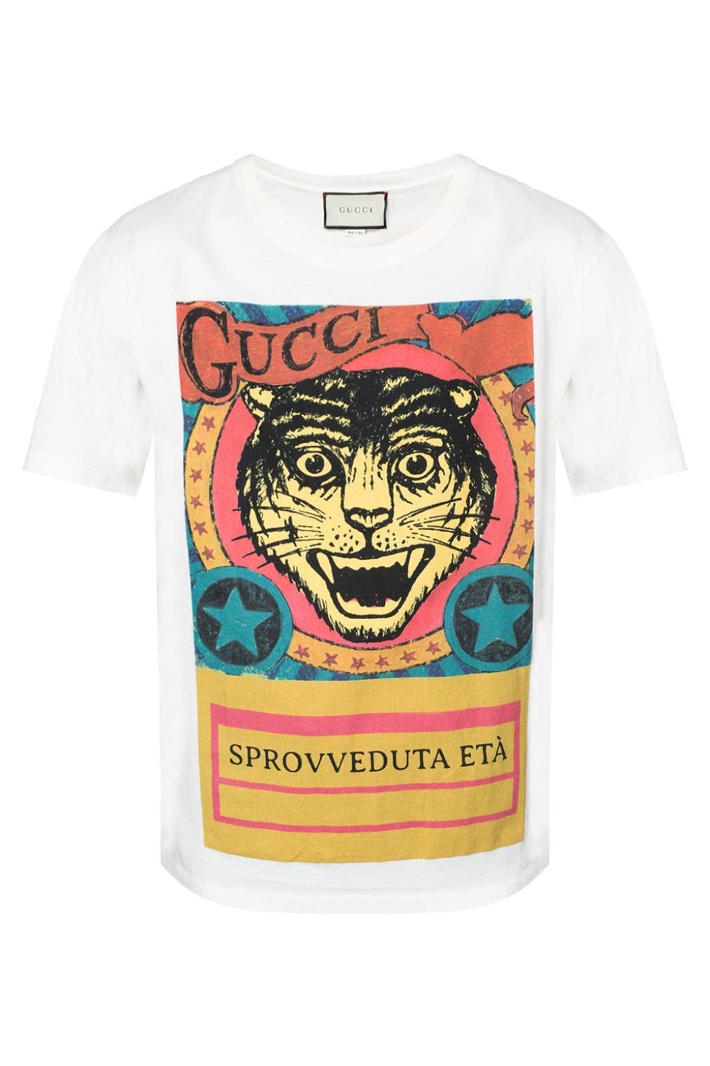 Printed T-shirt Gucci - Vitkac Spain