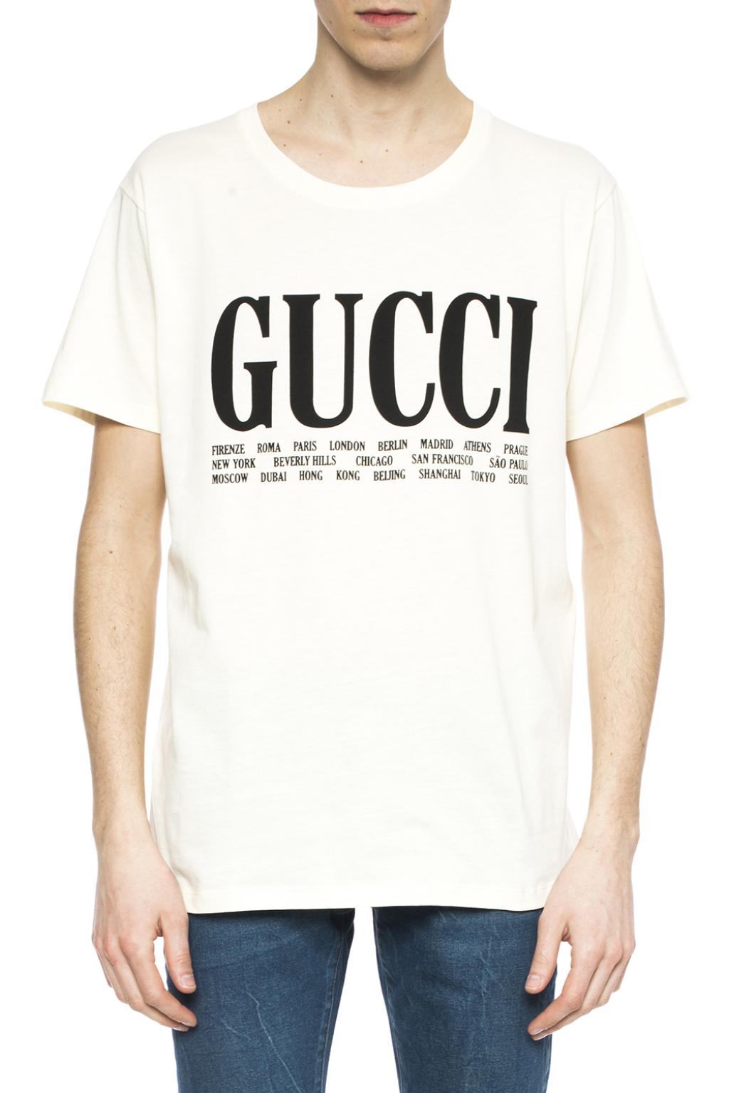 Gucci Logo-printed T-shirt, Men's Clothing