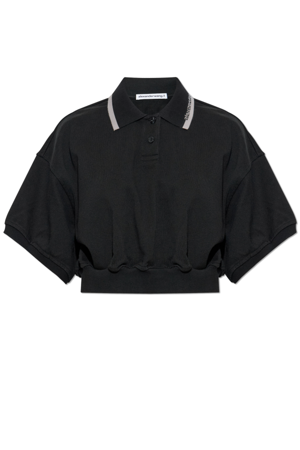 Short loose-fit polo od Alexander Wang