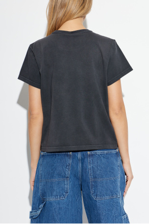 Alexander Wang T-shirt with raised sequin logo