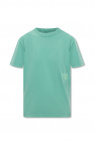 Ellesse T-shirt stampa med pastel-regnbuefarvet bokslogo