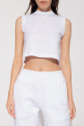 T by Alexander Wang Cropped top with logo