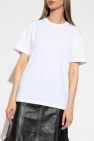 T by Alexander Wang T-shirt short with logo