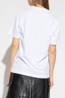 T by Alexander Wang T-shirt short with logo