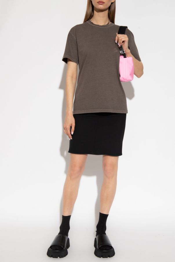 T by Alexander Wang Sweatshirt com capuz Nike Yoga Dri-Fit preto mulher