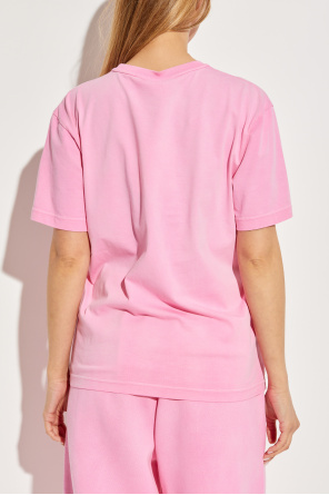 T by Alexander Wang T-Shirt mit aufgedrucktem Logo
