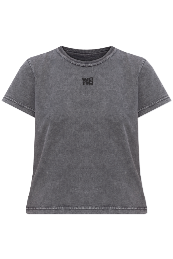 T-shirt with printed logo od T by Alexander Wang