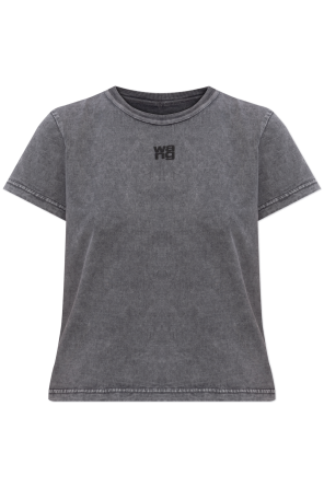 T-shirt z nadrukowanym logo