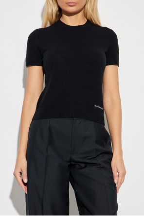 Alexander Wang Top z naszywką z logo
