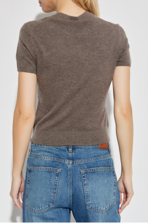 Alexander Wang Top con parche con el logo