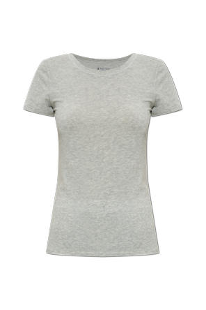 Camiseta tipo lencería con logo