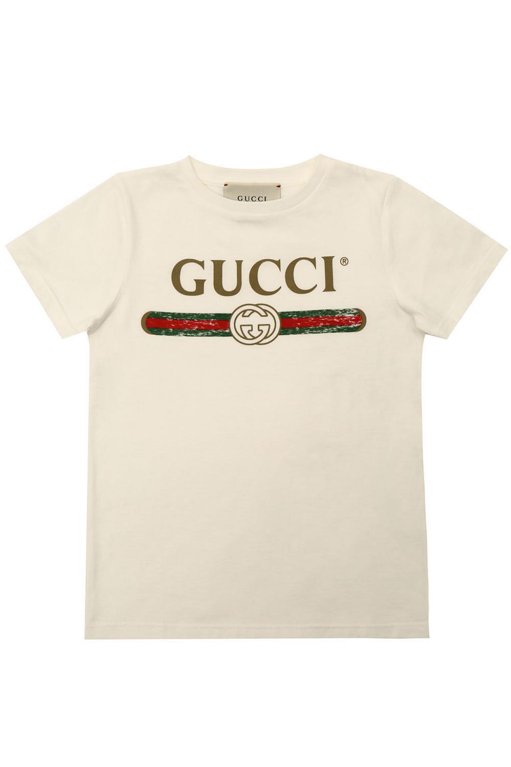 red and green gucci shirt