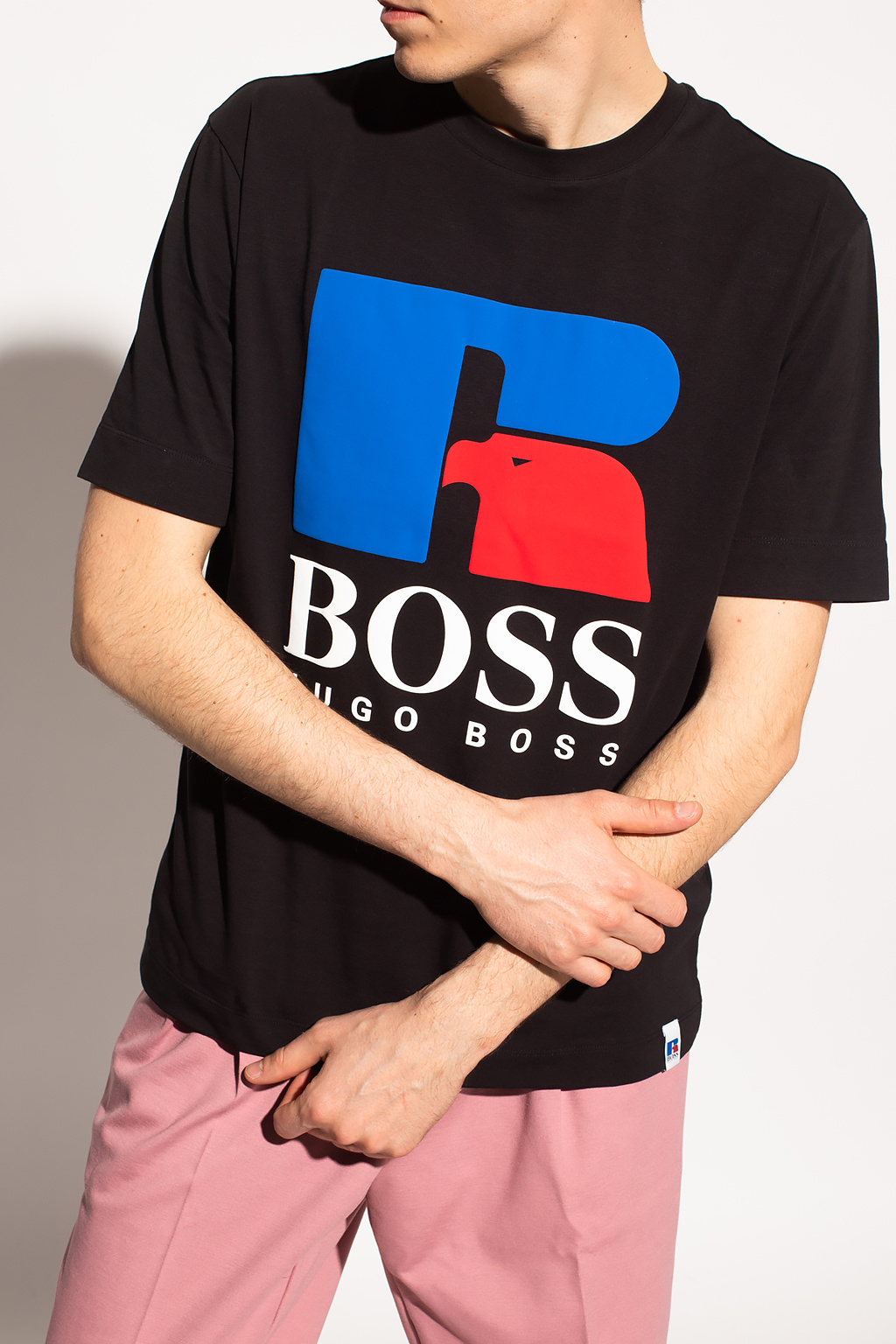 Pink BOSS x Russell Athletic BOSS - Vitkac TW