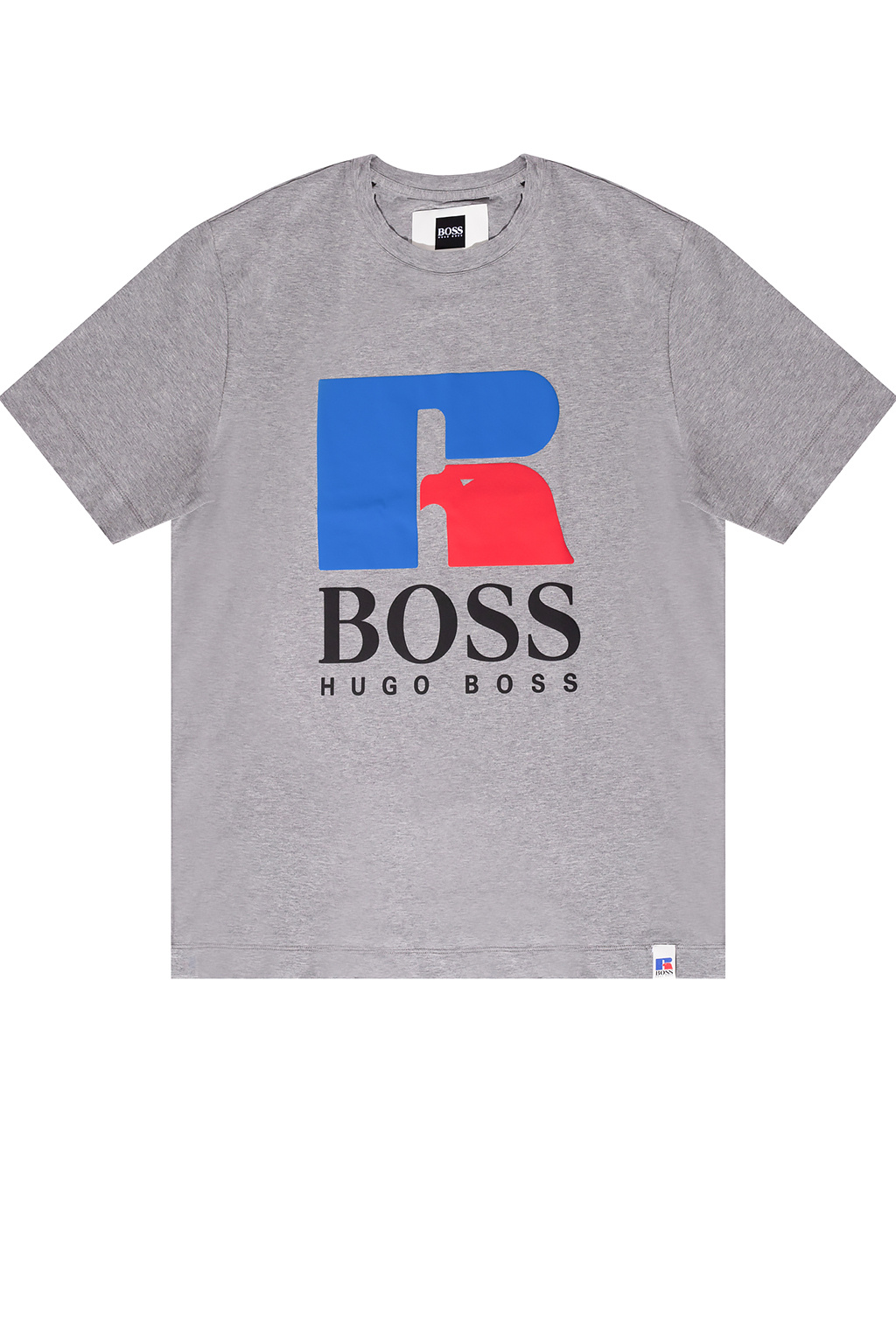 BOSS x Russell Athletic T-shirt with logo, Men's Clothing