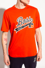 BOSS x Russell Athletic T-shirt z logo