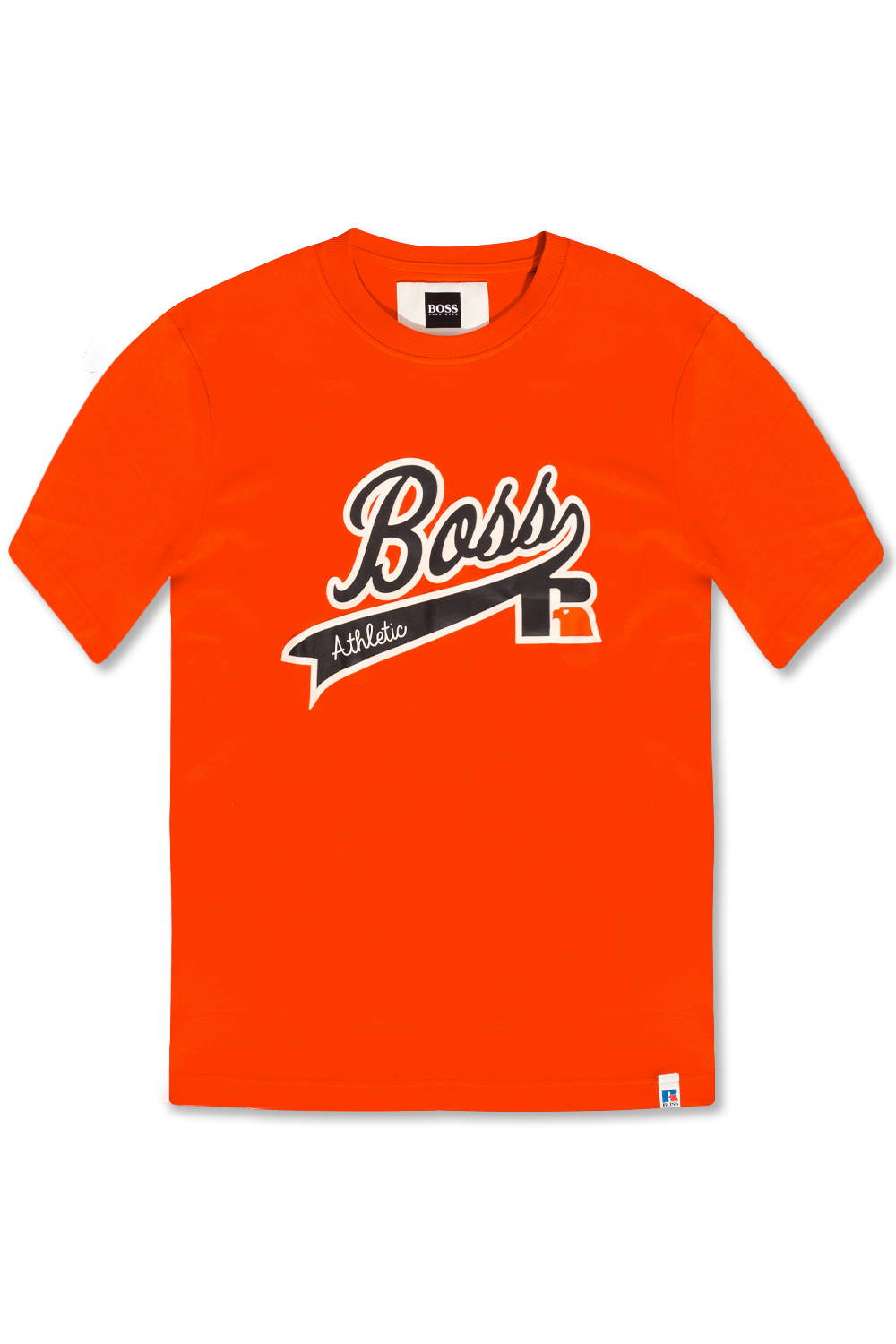 BOSS x Russell Athletic T-shirt with logo, Men's Clothing