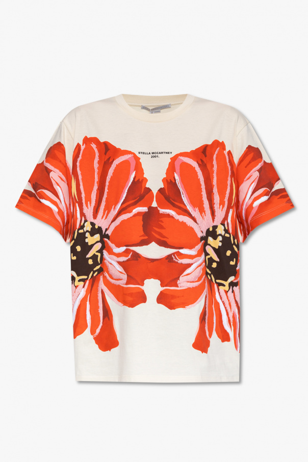 Stella McCartney T-shirt with floral motif