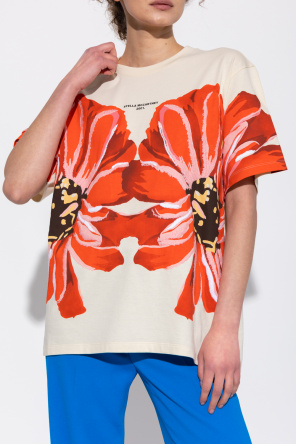Stella McCartney T-shirt with floral motif