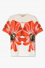 Stella McCartney T-shirt with floral motif