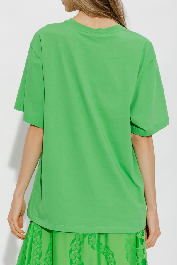 Green T-shirt with logo ADIDAS by Stella McCartney - Vitkac Spain