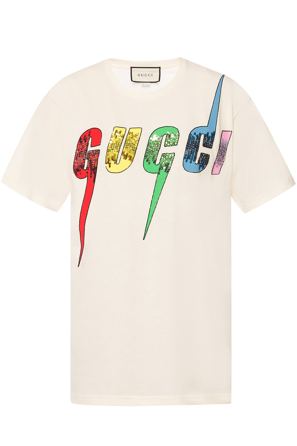 Gucci T-shirt with decorative logo | Women's Clothing | Vitkac