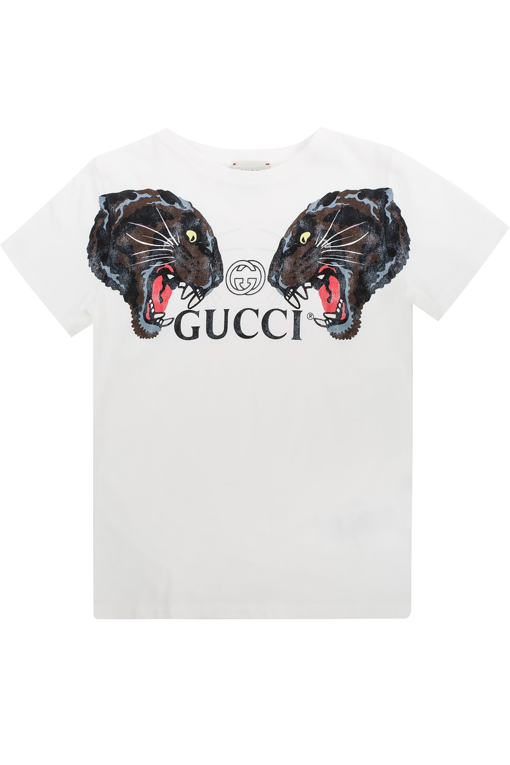Animal printed T-shirt Gucci Kids 