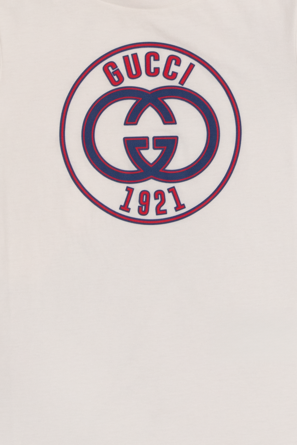 Gucci Kids T-shirt z logo