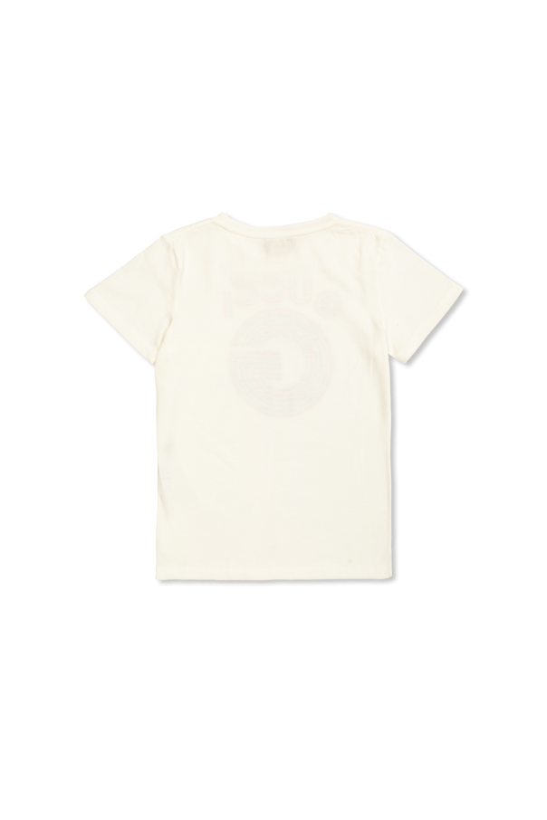 Gucci Kids T-shirt z nadrukowanym logo