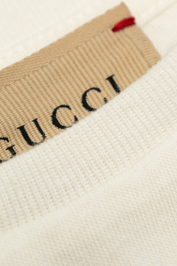 Gucci Kids T-shirt z nadrukowanym logo