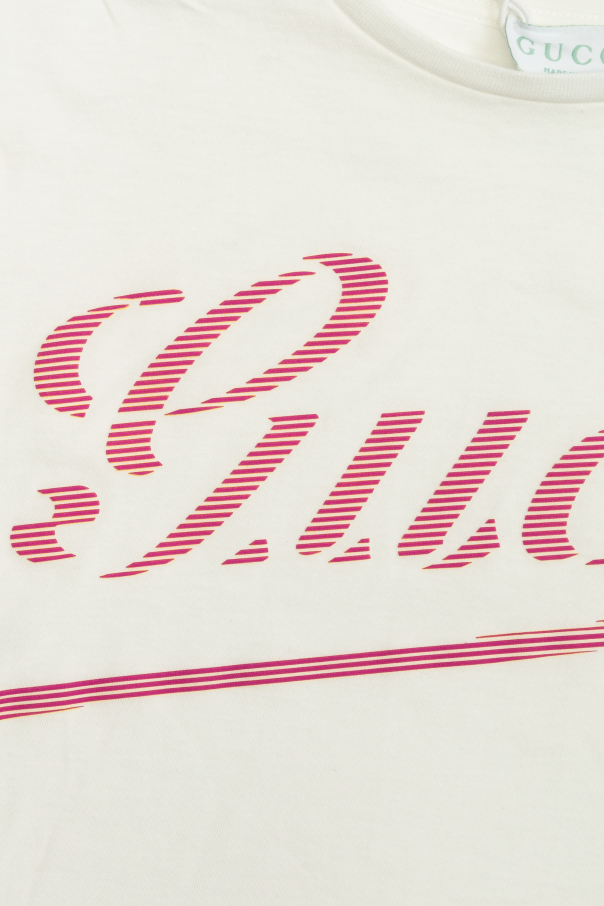 Gucci Kids T-shirt with printed logo